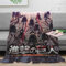 Attack On Titan Anime 3D-Digitaldruck Flanell Ultraweiche Micro-Fleece-Decke Pflegeleicht