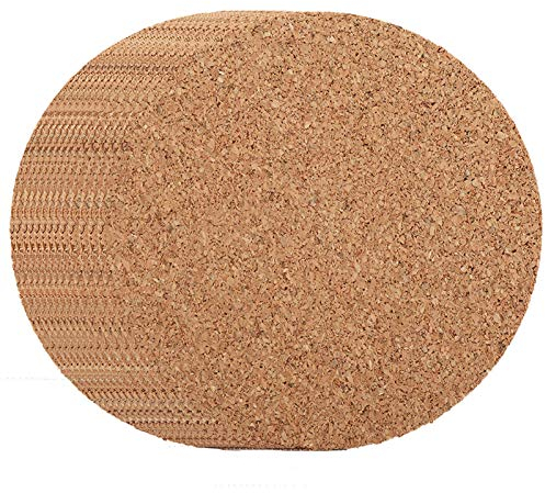 Yctze sous-Verres en Liège Ronds, 100 Pcs Bois Dessous de Verre Thé Tasse à Café Tapis Pad Bois Vaisselle Décor à la Maison sous-Verres en Liège en Vrac sous-Verres en Liège Ronds(100PCS)