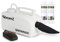BeamZ SNOW600 Set Schneemaschine mit Flüssigkeit, 600 Watt Schnee Maschine mit Kabelfernbedienung, Snow Machine mit Konzentrat zum Mischen, mini Schneekanone Garten, Party Gadget, Winter Simulation