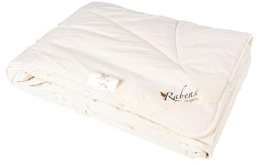 Rabens' organic Alpaka Bettdecke 100% Alpakawolle,Ganzjahr 155x220cm - Bio Made in Germany