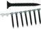 Vis pour cloison rapide, filetage fin, 3,5 x 25 mm, pour plaque de plâtre, 1 m