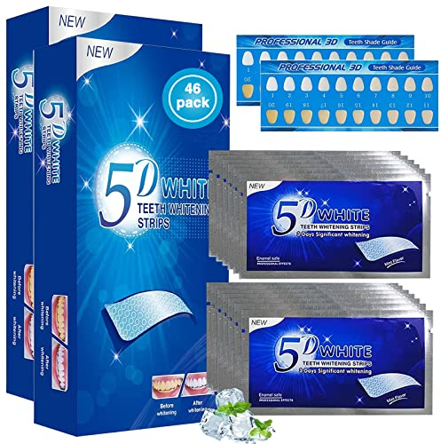 Whitening Strips 48 Pcs Zähne Aufhellen Zahnaufhellung White Teeth 5d White Teeth Whitening Strips Teeth Whitening Strips Zähne Weiße Zähne Stripes Theet Whiting Stripes Zahnkolorimetrische Platten
