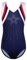 ZNYUNE Gymnastikanzug für Kinder, glitzernd, Farbverlauf, 3–14 Jahre, B293, Rot/Marineblau, 12 A