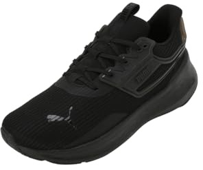 PUMA Symmetry Unisex-Erwachsene Laufschuhe, Puma Schwarz, kühles Dunkelgrau, 42.5 EU