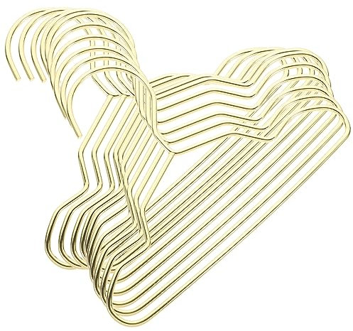 FRCOLOR 10stücke Teiliges Metall Haustier Kleiderbügel Mini Haken rutschfest Stabil Für Kleine Hunde Katzen Wiederverwendbar Platzsparend Für Schrank Und Reise