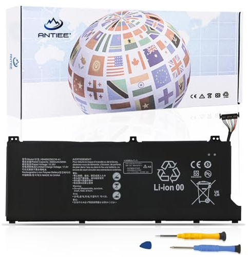 ANTIEE HB4692Z9ECW-41 Compatible with Batería para Huawei Honor MagicBooK 14 d14 Matebook D 14 WAQ9R NBLK-WAX9X WAQ9HNR WAH9P Matebook D 14 NBB-WAE9P NblL/NBM-WFP9-WFQ9 15.28V 3550mAh