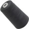 AERZETIX - C72913 - Nähgarnkonus 120 (40/2) 4000 m - aus polyester - konfektion, kurzwaren, garn, kordel, schnur, nähen, kleidung, faden - farbe grau - dunkel - schwarz
