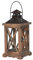 Retro-Windlampen-Kerzenhalter aus Holz Zum Aufhängen, Kerzenhalter aus Used-Look-Holz und Metall, Dekor, Haushalts-Kerzenhalter, Rustikale Laterne, Kerzenhalter für Zuhause