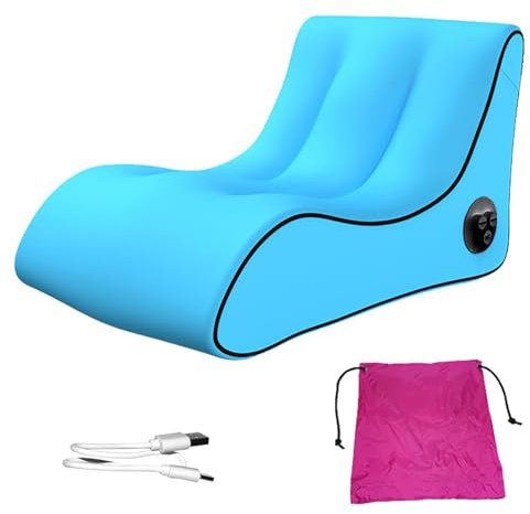 shjxi Divano con pompa elettrica, divano gonfiabile, poltrona gonfiabile automatica, divano con pompa elettrica, divano portatile per campeggio, viaggi, escursioni, picnic, cortile e spiaggia