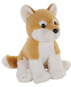 Wild Republic Earthkins Mini Dingo, Plüschtier, 20 cm, Plüschspielzeug, umweltfreundlich