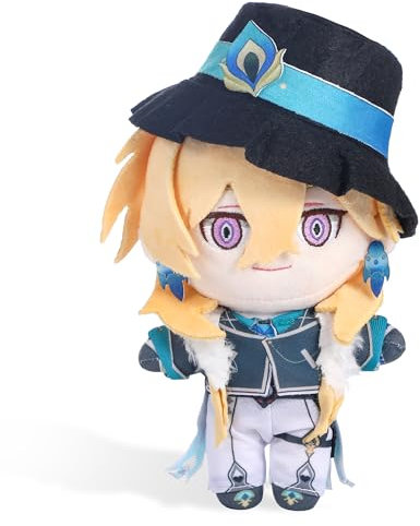 UTIEHD Honkai Star Rail & Zenless Zone Zero Plüschpuppen - Weiche Baumwollfiguren zum Sammeln und Dekorieren (Aventurine)