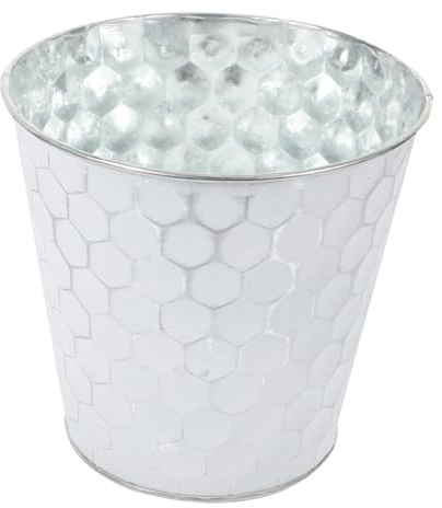 TOPBATHY Blumentopf Aus Metall Im Retro-Stil Perfekt Für Die Innen- Und Außendekoration
