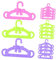 WHAMVOX Kleiderbügel Für Puppen Puppenkleiderbügel Pink Und Puppenzubehör Für ädchen Ideal Für Puppenkleidung Und Outfits