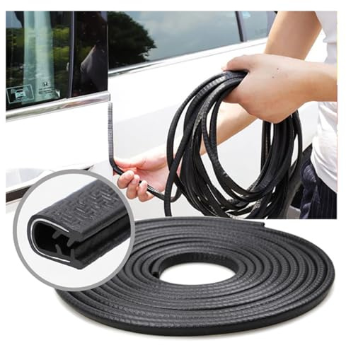 JGQFB Car Door Edge Protector for BMW Mini Cooper S R50 R52 R53 R55 R56 R57 R58 R59 R61, U Shape Car Door Protectors Edge Guards Rubber Edging Trim Car Door Seal