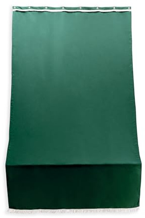 Wintem Tenda da Sole per Esterno Verde con Anelli h 300x140 cm - Tende da Sole per Esterni Rimovibili in Poliestere - Tendone Balcone Esterno Parasole per Giardino e Gazebo