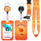 Ausweishülle mit Band, Id Badge Holder Breakaway Lanyard für, Einziehbare Badge Reel, Abnehmbare Namensschild Clips, Hals Lanyard Strap, Lehrer Büro Geschenke (Holy Aperoli)