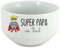 Bol Céramique 600ml Super Papa avec Dessin Super-Héros et Prénom(s) des Enfants – Cadeau Fête des Pères Personnalisé – Bol Humour Papa