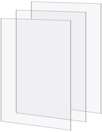 Transparente Polycarbonatplatten, Ersatzfenster aus Acrylkunststoff für Schuppen und Gewächshäuser, Ersatzdachplatten aus Glas, für Bilderrahmen, DIY-Projekte, Maldisplays, 4 mm, 40 x 50 cm