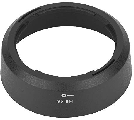 ANGGREK HB-46 Gegenlichtblende mit ABS-Montage für AF-S 35 Mm F1.8G DX Objektiv, Langlebige und Schützende Gegenlichtblende, Einfache Installation für Gegenlichtfotografie