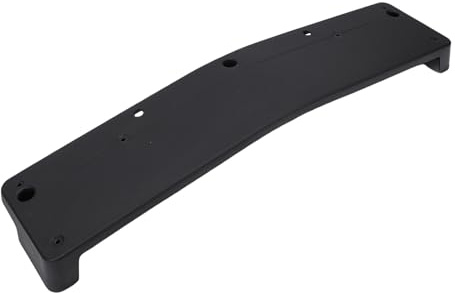Walmeck Kennzeichenhalter für Vordere Stoßstange, Ersatz für CLS-Klasse C218 2011 2018, CLS350 CLS400 CLS500 CLS550 CLS63 AMG, Europäische Modelle, Schwarzer ABS-Kunststoff