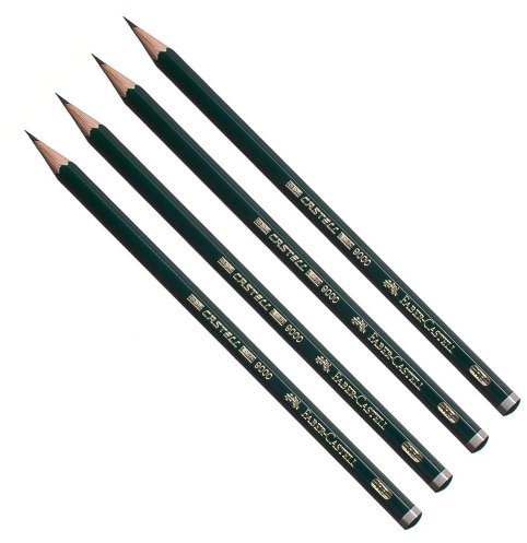 Faber Castell Bleistift 9000, F