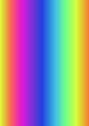 Baier & Schneider Transparent-Papier Transparentpapier Regenbogen, 50x70cm, 115 g/qm, 1 Blatt