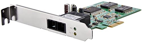 StarTech.com LWL / Glasfaser PCI Express Gigabit Netzwerkkarte - SC Fibre Channel Multimode NIC - 550m - PCIe GbE Fiber Network Card