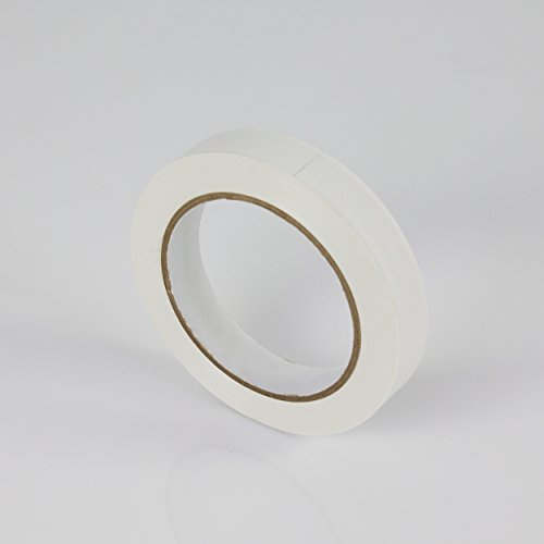 showking Beschriftungsband, weiß, beschriftbar, 33mx19mm - Klebeband/Markierband