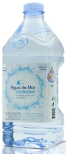 OZONO D'OR - Agua de Mar para beber ozonizada 100% Natural | Agua Marina Hipertonica para Cocinar, Nutre tu Organismo con todos los Minerales y Oligoelementos