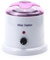 QQWAX Professionnel Épilateur Chauffe Cire 800ml Électrique Réchauffeur De Cire Machine Mini Paraffine Difficile Cire Haricots Fondre Pot Équipement Cheveux Suppression-White