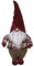 Gnomo Natalizio Nano Elfo Pupazzo Fermaporta Decorativo Misura Altezza 45 cm Dis.1