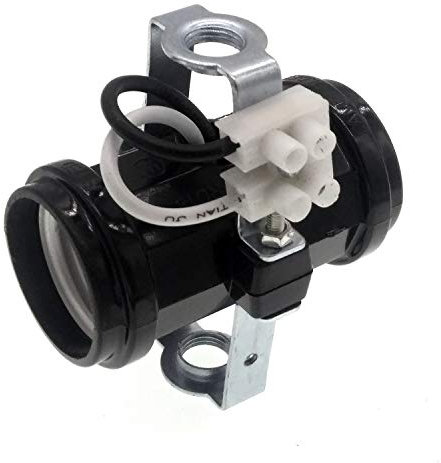 TWDRTDD Doppel-Lichtsockel, E26-Sockel, Lampenfassung, Phenolharz, mit Halterung (1 Stück)