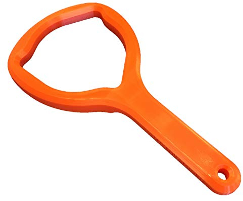 Dishwasher Salt Cap Spanner # 3 (to fit Baumatic, Kenwood, Rangemaster and other compatible machines) for easy removal of stuck dishwasher salt compartment filler caps