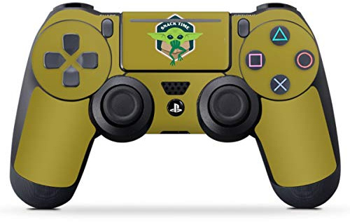 DeinDesign Skin kompatibel mit Sony PlayStation 4 PS4 Pro Controller Folie Sticker Star Wars Baby Yoda The Mandalorian