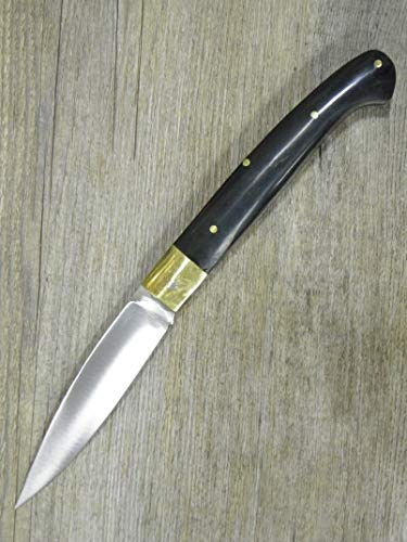 Knife Coltello 18,5 CM Tipo Pattada PATTADESA Manico in Corno di Bufalo