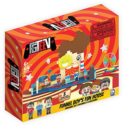 FGTeev Funnel Boy's Construction Fun House