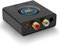 1Mii Receptor Bluetooth 5.1 HiFi, Adaptador Bluetooth Audio Salida Jack AUX 3.5 mm/RCA, con Modo de Graves, Conexión Dual para Estéreo, Altavoz, Amplificador, Batería 12 Horas, Largo Alcance