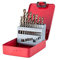 Gonnely Juego de 13 Brocas M35 de Cobalto HSS-Co, 1.5-6.5mm, para Acero Inoxidable, Cobre, Hierro Fundido Galvanizado