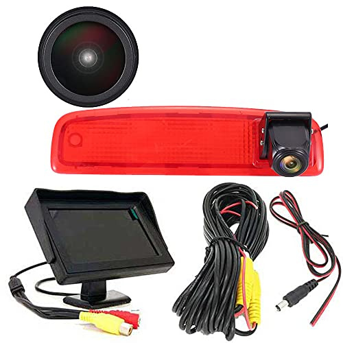 4.3 Zoll TFT LCD Farbdisplay Auto Monitor + 1280*720 Pixel Super HD Rückfahrkamera Ersatz für Renault Dacia Dokker Logan MCV Express Kasten 62180802 89037432 8200690117 8200690118 62180801 89037431