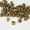 100 Insertos M3 de 3mm x 4mm. Tuercas Fijación de latón por calor para tornillo Métrica 3 en plásticos e impresión 3D. 100 NUTS