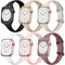 Lerobo Thin Slim Bands Compatible with Apple Watch 40mm 38mm 44mm 45mm 46mm 42mm 41mm 49mm SE iWatch Bands Ultra Series 10 9 8 7 6 5 4 3 2 1 for Women Men,Soft Narrow Sport Strap Wristband
