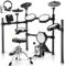Vangoa Electric Drum Set, 8 Piece Electronic Drum Kit for Adult Beginner with 480 Sounds, Silent Mesh Drum Set with Heavy Duty Pedals, USB MIDI Connection and Drum Seat and Sticks, Black,VED-A200,