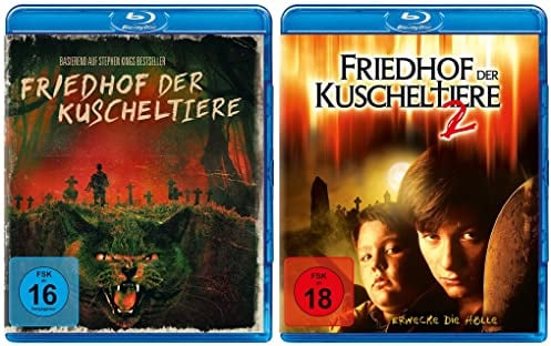Friedhof der Kuscheltiere Teil 1 & 2 im Set (2 Blu-ray)