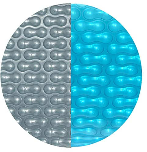 EVOLUTION Solarplane für Rundbecken 450 cm darkblue-Silver 400µm Geobubble Pool Isolation