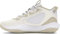Under Armour Unisex Basketball Shoes, 103 White Silt Metallic Gold, 12.5 UK