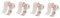 COLLBATH 8 Rollen Bedrucktes Rollenpapier Geweberolle Handelsübliches Toilettenpapier Farbiges Toilettenpapier 100% Reiner Zellstoff Personalisiertes Papier Büro Haushalt