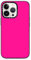 CASETiFY Compact iPhone 13 Pro Case [2X Military Grade Drop Tested / 4ft Drop Protection] - Simple Neon Pink - Clear Black