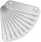 Bolatus 10 conectores planos de acero inoxidable, placa perforada (56 x 16 x 2 mm), conector de metal
