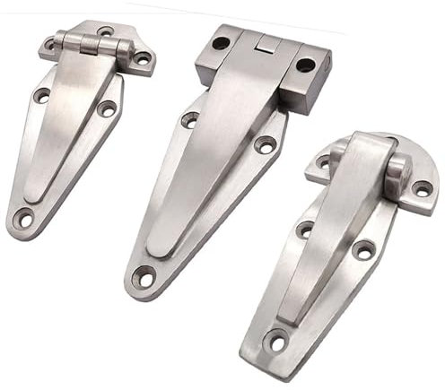 Verstellbare Türscharniere for Kühlräume, Kühlschränke, Gefrierschränke, Ofentüren, Scharniere, Schrank-Industrie-Hardware aus Edelstahl (Color : XK4420)