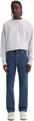 Levi's Men's 505 Regular Fit Jeans, Stonewash Stretch, 38W / 32L